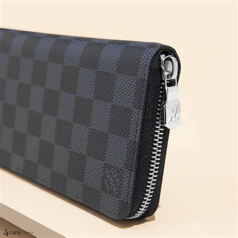 lv damier wallet zipper|louis vuitton damier graphite wallet.